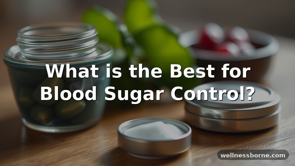 What is the Best for Blood Sugar Control?