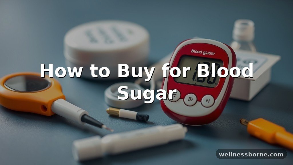 How to Buy for Blood Sugar