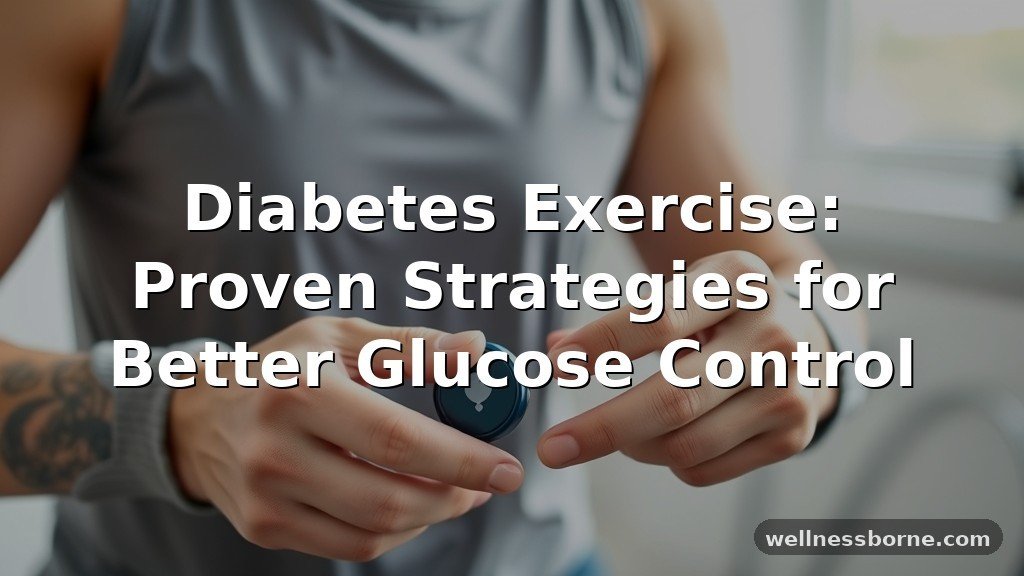 Diabetes Exercise: Proven Strategies for Better Glucose Control