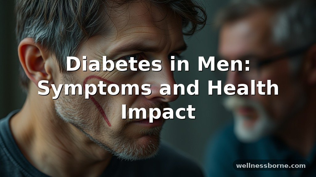 Diabetes in Men: Symptoms and Health Impact