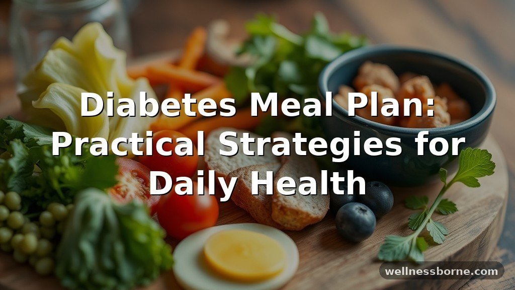 Diabetes Meal Plan: Practical Strategies for Daily Health