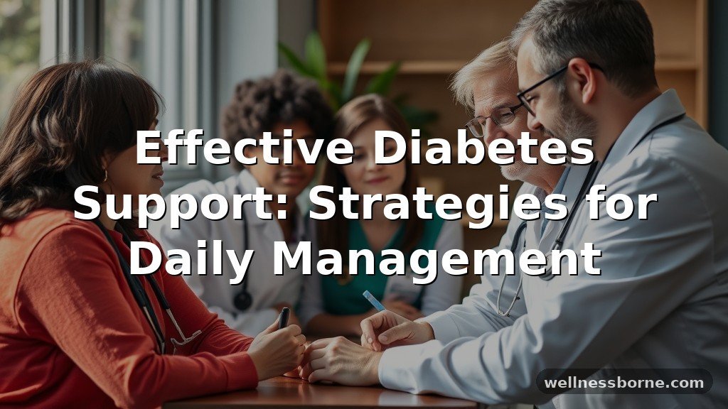 Effective Diabetes Support: Strategies for Daily Management