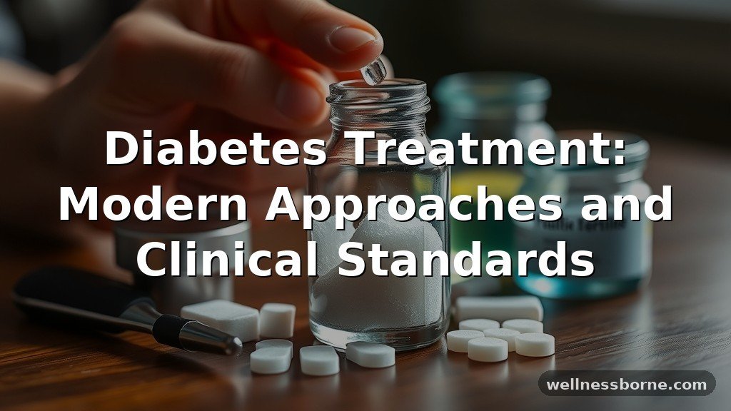Diabetes Treatment: Modern Approaches and Clinical Standards
