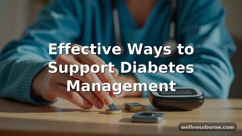 Effective Ways to Support Diabetes Management